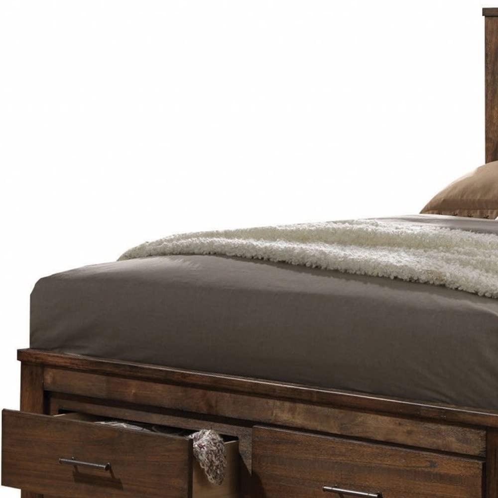 HomeRoots Upholstered Bed