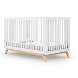 Soho 3-in-1 Convertible Crib – Made in Italy, GREENGUARD Gold, Adjustable Mattress