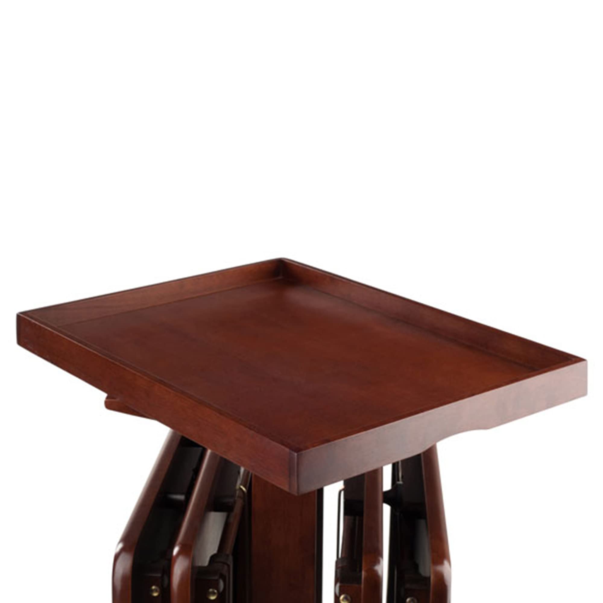 Isabelle Snack table, Walnut 19.69x15.91x36.22