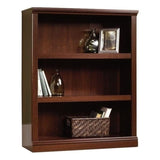 43.75" x 35.25" Traditional Engineered Wood 3-Shelf Bookcase with Patented Slide-On