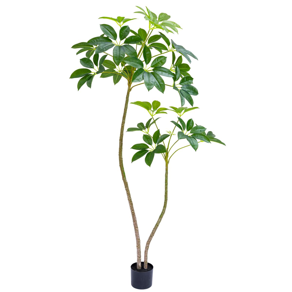 Artificial Umbrella Tree,6ft Tall Fake Plants Artificial Plants for Indoor