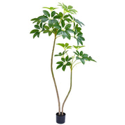 Artificial Umbrella Tree,6ft Tall Fake Plants Artificial Plants for Indoor