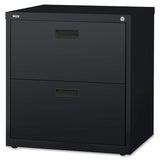 2-Drawer Lateral File, 30 by 18-5/8 by 28-1/8-Inch, Black