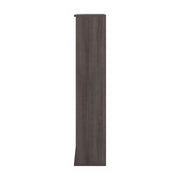 Studio C Tall 5 Shelf Bookcase in Storm Gray, Large Bookshelf for Home or Professional