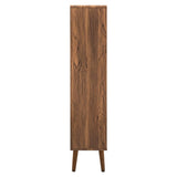 EEI-5743-WAL Transmit 31" Wood Bookcase, Walnut
