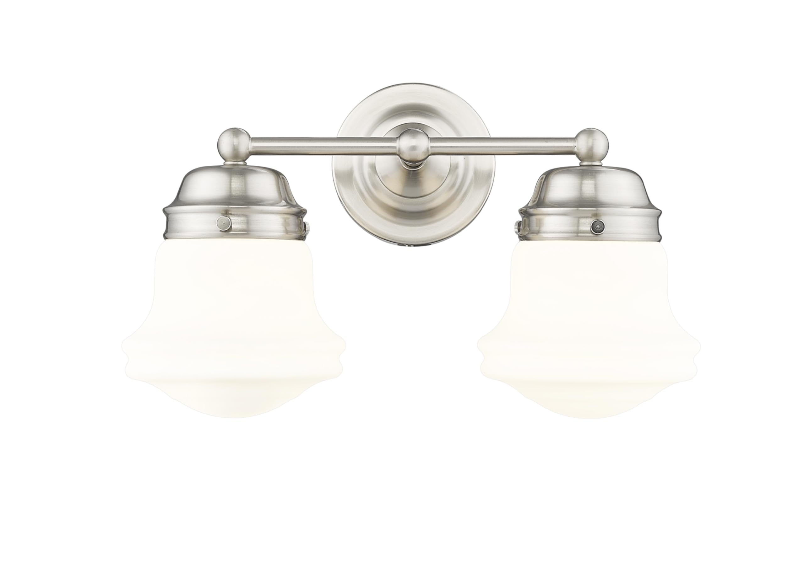 735-2V-CH Vaughn Vanity, 2-Light 120 Total Watts, Chrome