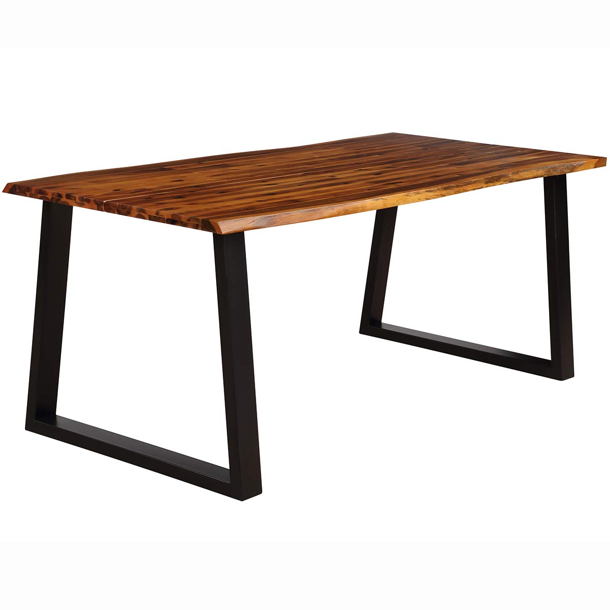 Rectangular Acacia Wood Dining Table Rustic Indoor & Outdoor Furniture