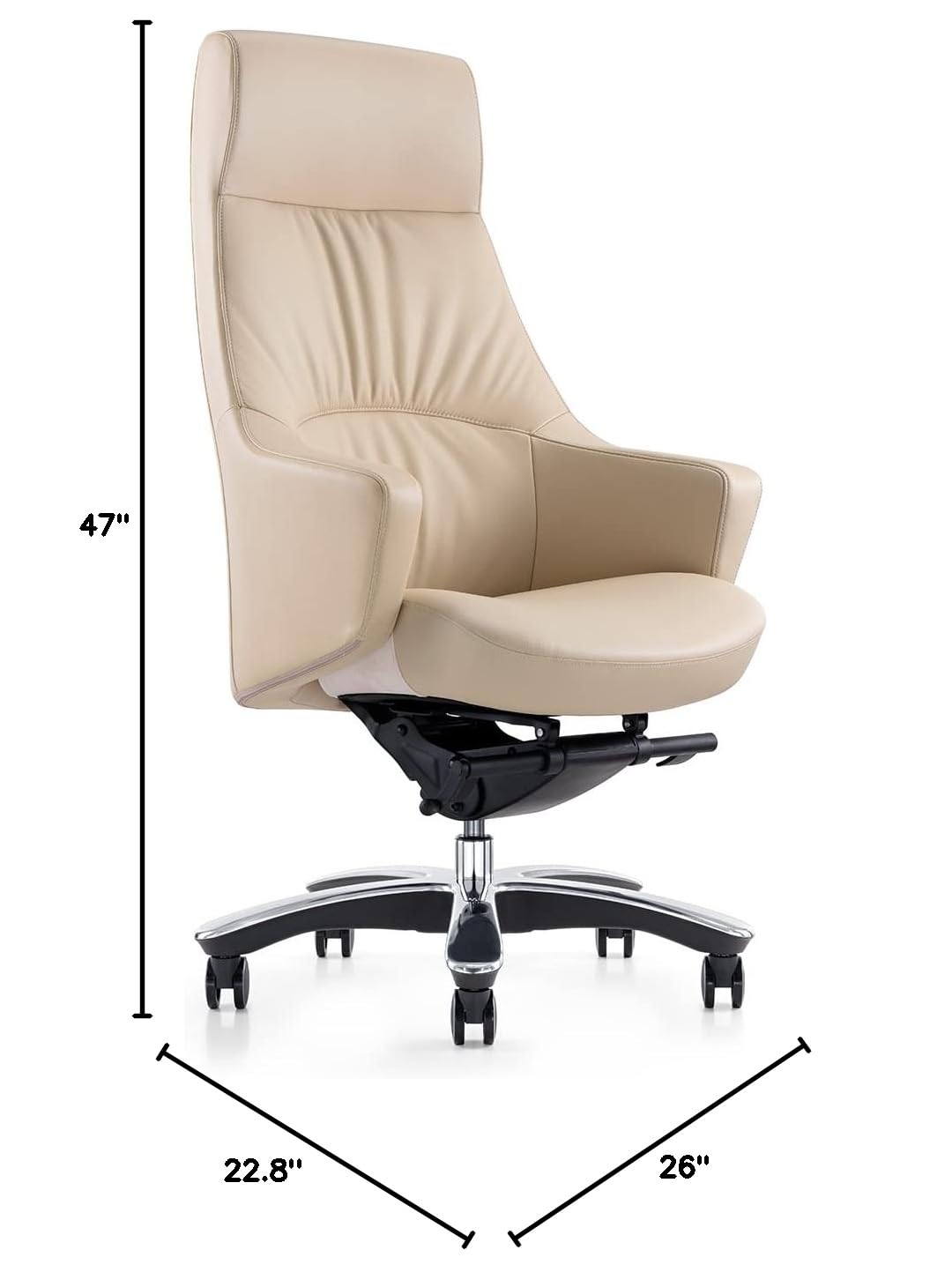 Genuine Leather Executive Office Chair