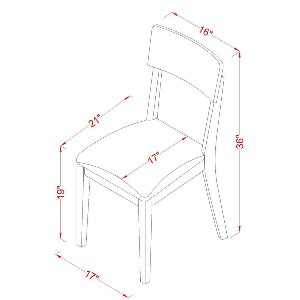 West Furniture NOAD3-LWH-LC 3 Piece Room Furniture Set Contains a Rectangle