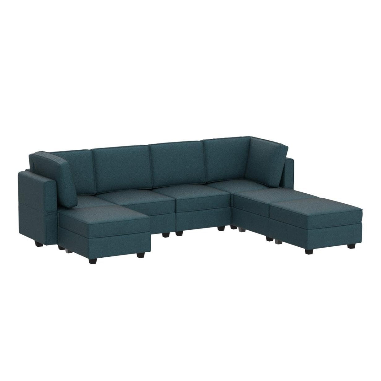 Oversized Modular Sofa with Storage Seat U Shaped Couch Modular Sectional Sofa Couch