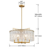 lighting Crystal Chandeliers, Modern Luxury Style, Perfect Pendant Light Fixture