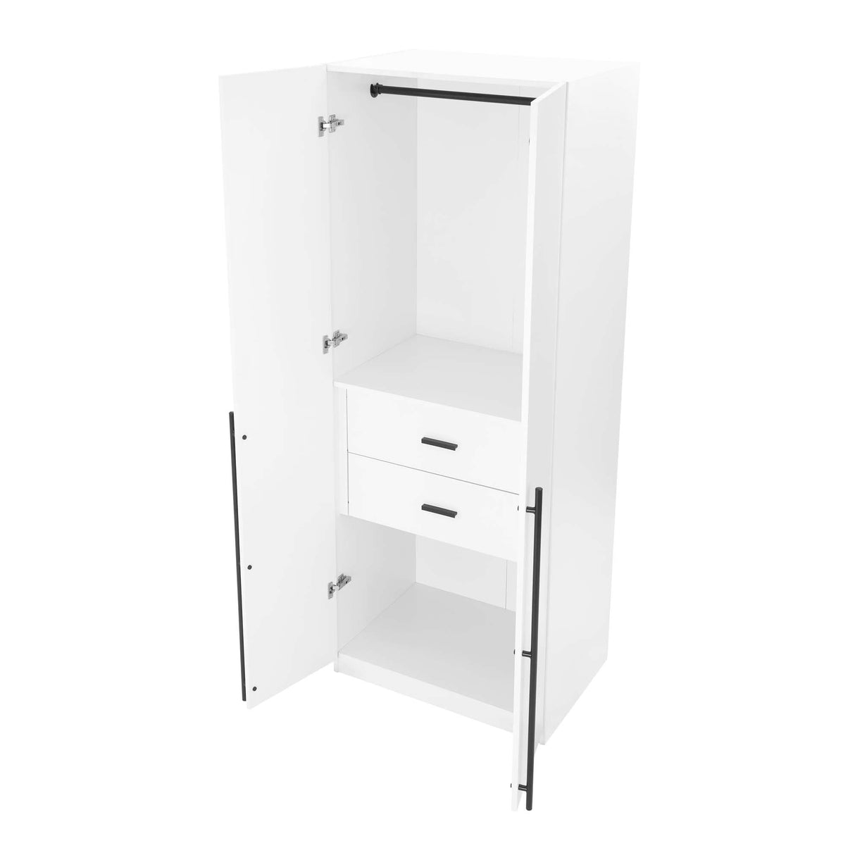 Lee Modern Freestanding Wardrobe Closet 2.0 | Space-Saving Design