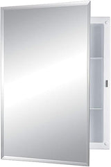 868M22XWHZX S-cube Single-Door Recessed Mount Medicine Cabinet