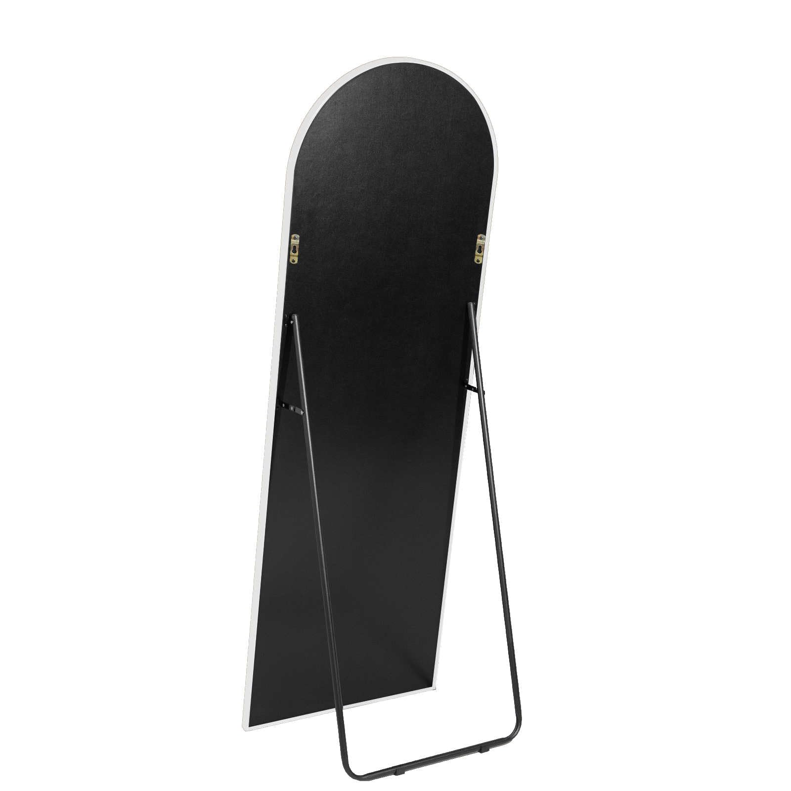 Arched Metal Frame Full Length Floor Mirror