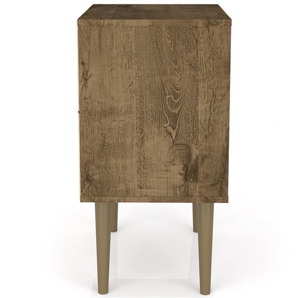 1-Drawer Transitional Solid Wood Nightstand