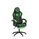 Ergonomic Gaming Chair with Massage, Bluetooth Speakers & LED Lights