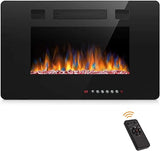 50 inch Electric Fireplace Inserts  in Wall Recessed and Wall Mounted