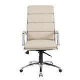 Executive CaressoftPlus Chair with Metal Chrome Finish (B9471-BG), Beige