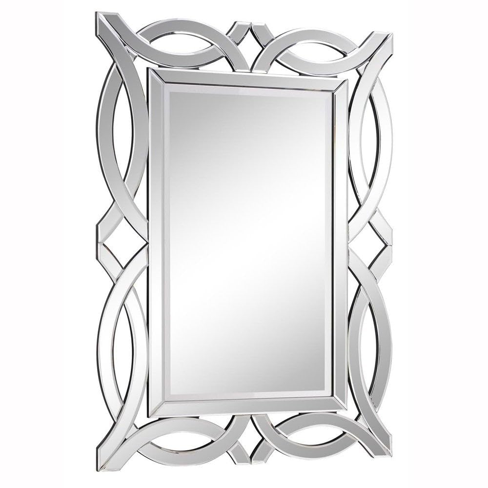 Lighting Modern Clear Mirror, 28" by 5/8" by 40"