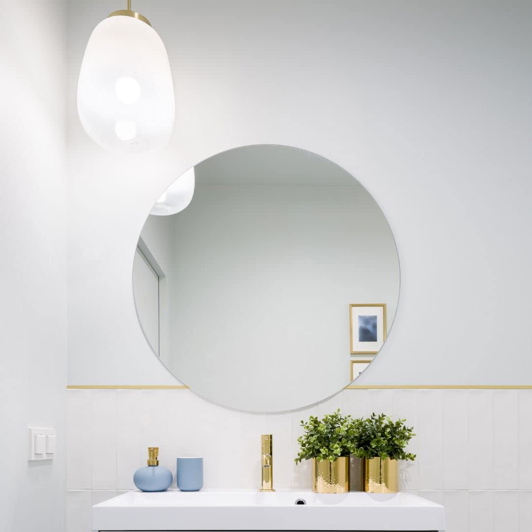 Mirror Polished Edge, Gives a Special Touch to Your Bathroom or Bedroom