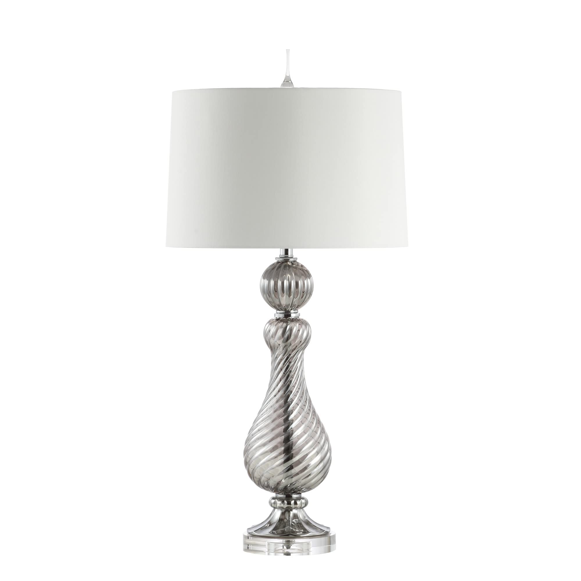 JYL2063A Murano 32" Swirled Crystal/Glass LED Table Lamp Classic Glam