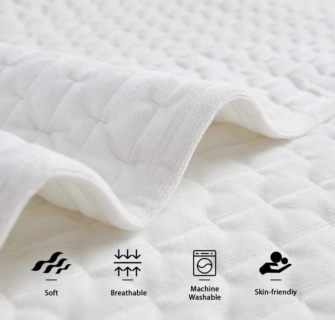 Velvet Quilt Set King Size, Lightweight Velvet Comforter King Set