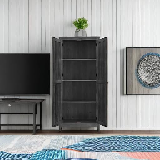 Evolution Farmington 31.5" Wide Storage Cabinet - Rustic Gray