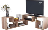 TV Stand, Low Board, Telescopic Width 41.3 - 82.7 inches (1,050 - 2,100 mm)