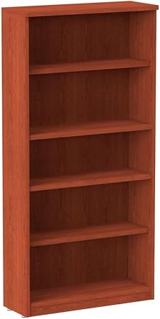 ALEVA634432MY 31.75 in. x 14 in. x 39.38 in. Valencia Series 3-Shelf Bookcase