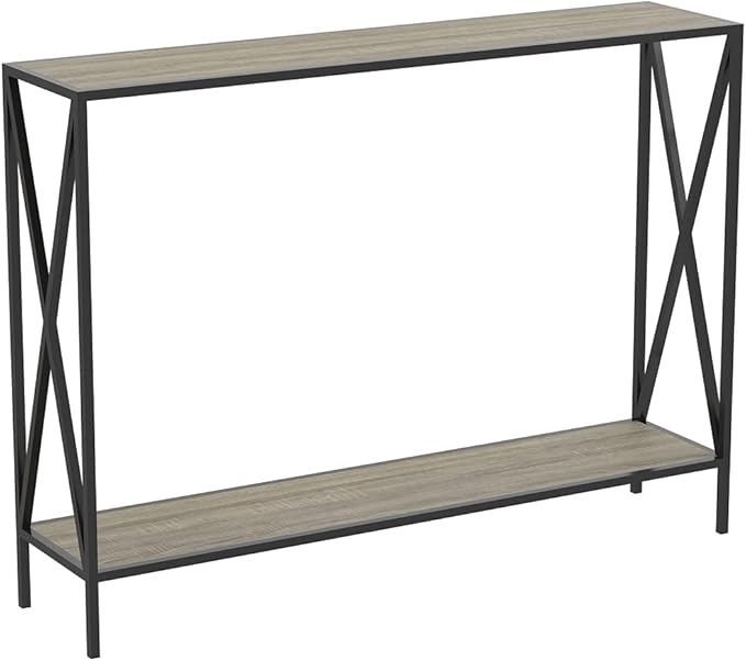 Console Table, Dark Taupe