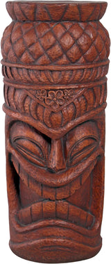 DB383038 The Grande Tiki God Teeth Indoor/Outdoor Side Table Statue