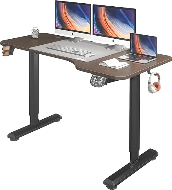 Electric Standing Desk, 63 x 30 Inch Adjustable