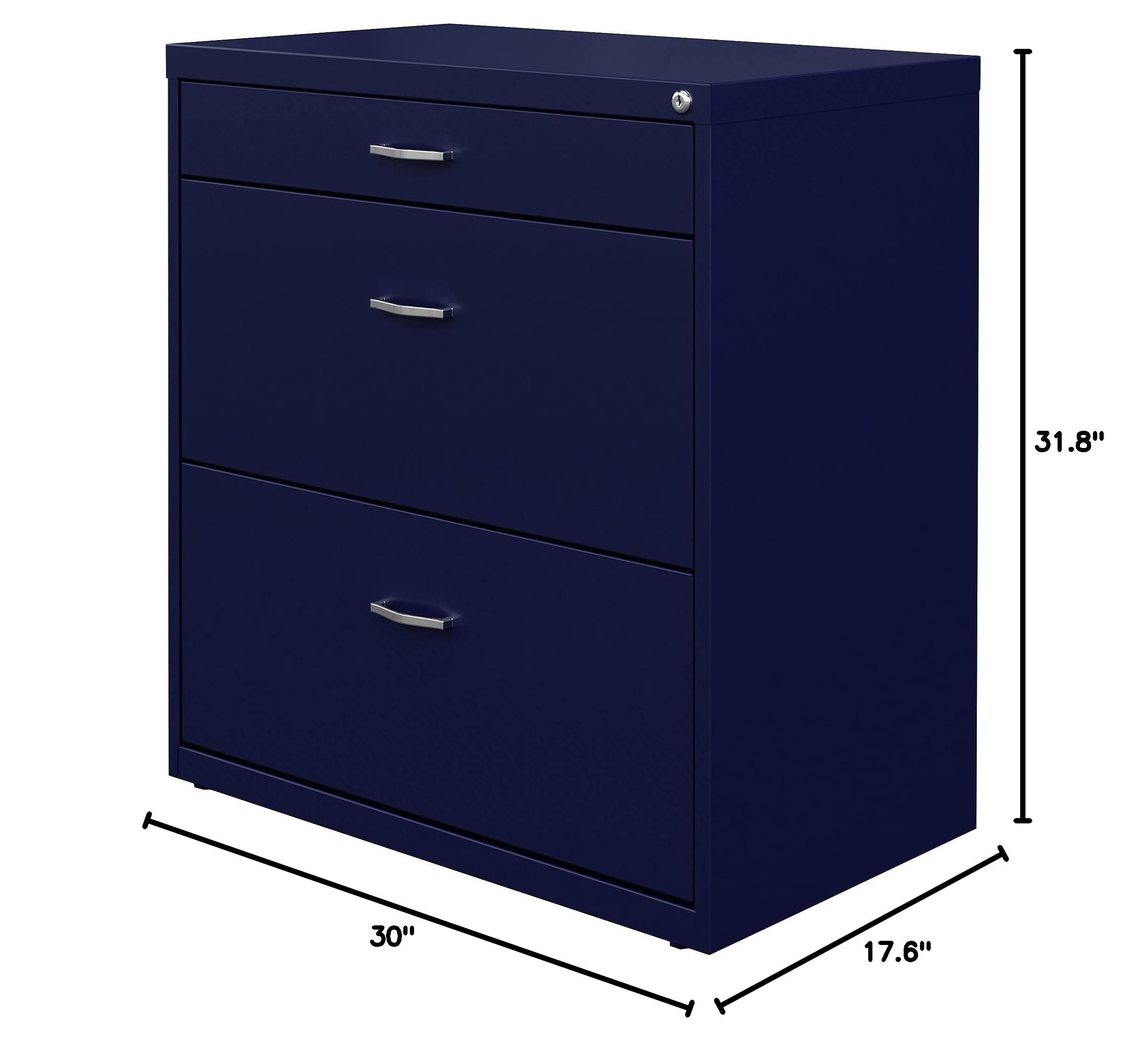 LYS SOHO Lateral File, Navy