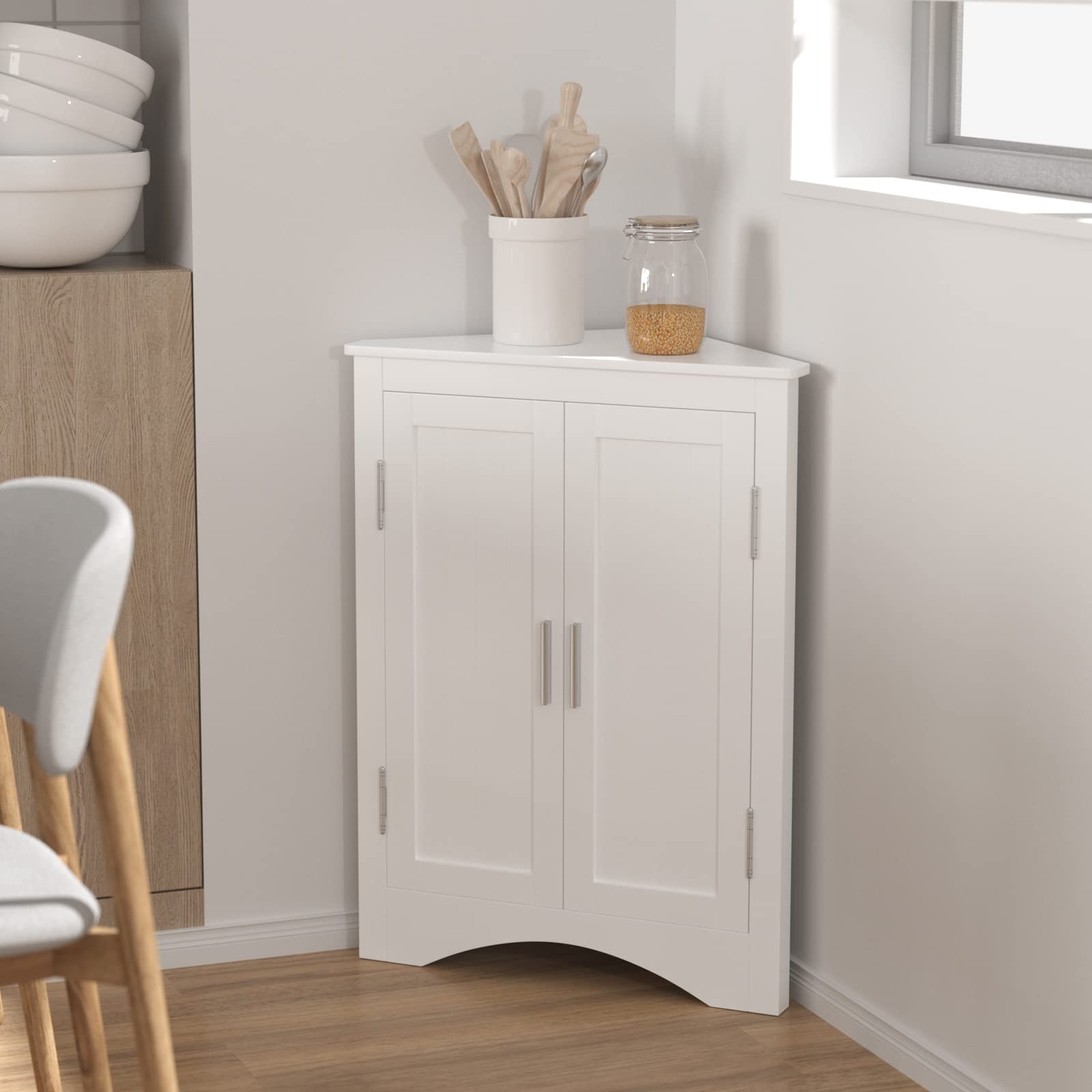 Bathroom Corner Cabinet, Home Floor Storage Cabinet