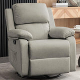 Recliner Chair, 360 Swivel Rocker Chair for Adults, Small Rocking Recliner Chair for Small