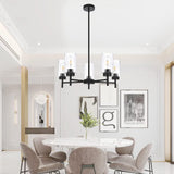 5-Light Farmhouse Chandelier for Dining Room Kitchen Island