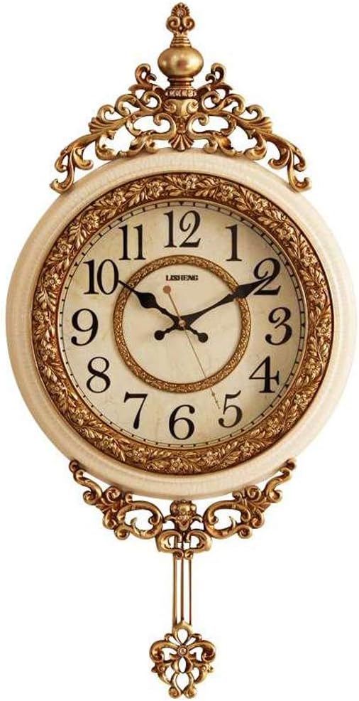 Elegant, Traditional, Decorative, Hand Painted Modern Grandfather Wall Clock Fancy