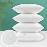 18x18 Outdoor Pillow Inserts Set of 4, Premium Patio Throw Pillows Waterproof