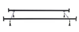 Bed Frame with Headboard/Footboard Attachment/4 Legs
