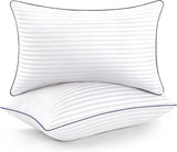 Soft Pillows Standard Size Set of 2,Fluffy&Soft for Back/Stomach/Side Sleepers