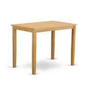 YAGR5-OAK-W 5 Piece Kitchen Counter Height Dining Table Set Includes a Rectangle