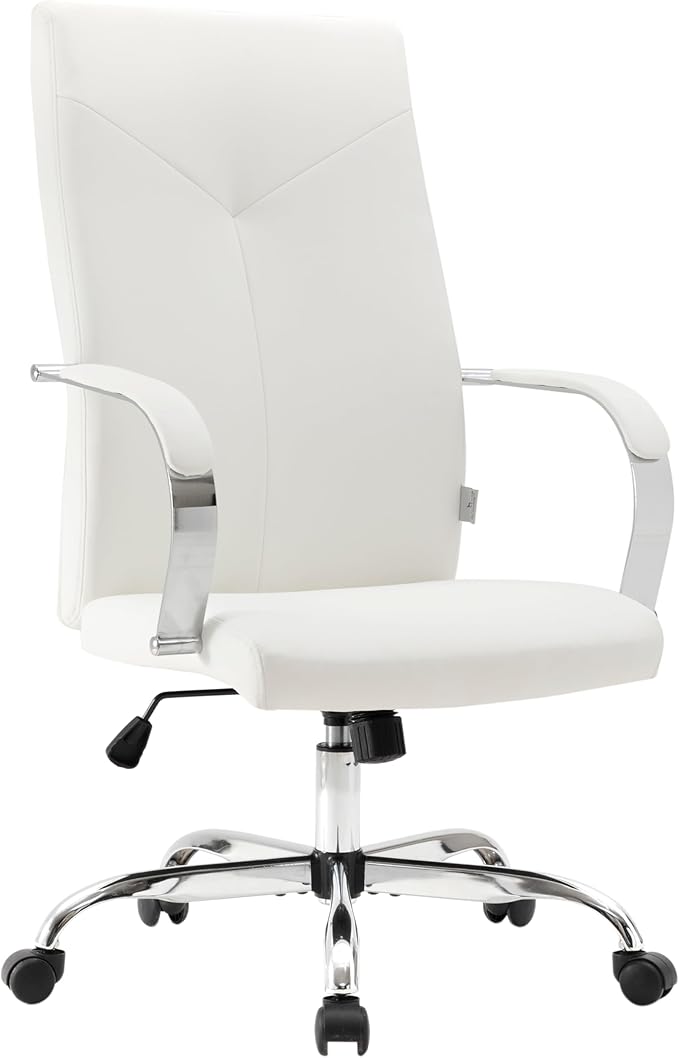 Sonora Modern High-Back Tall Adjustable Height Leather Conference Office Chair