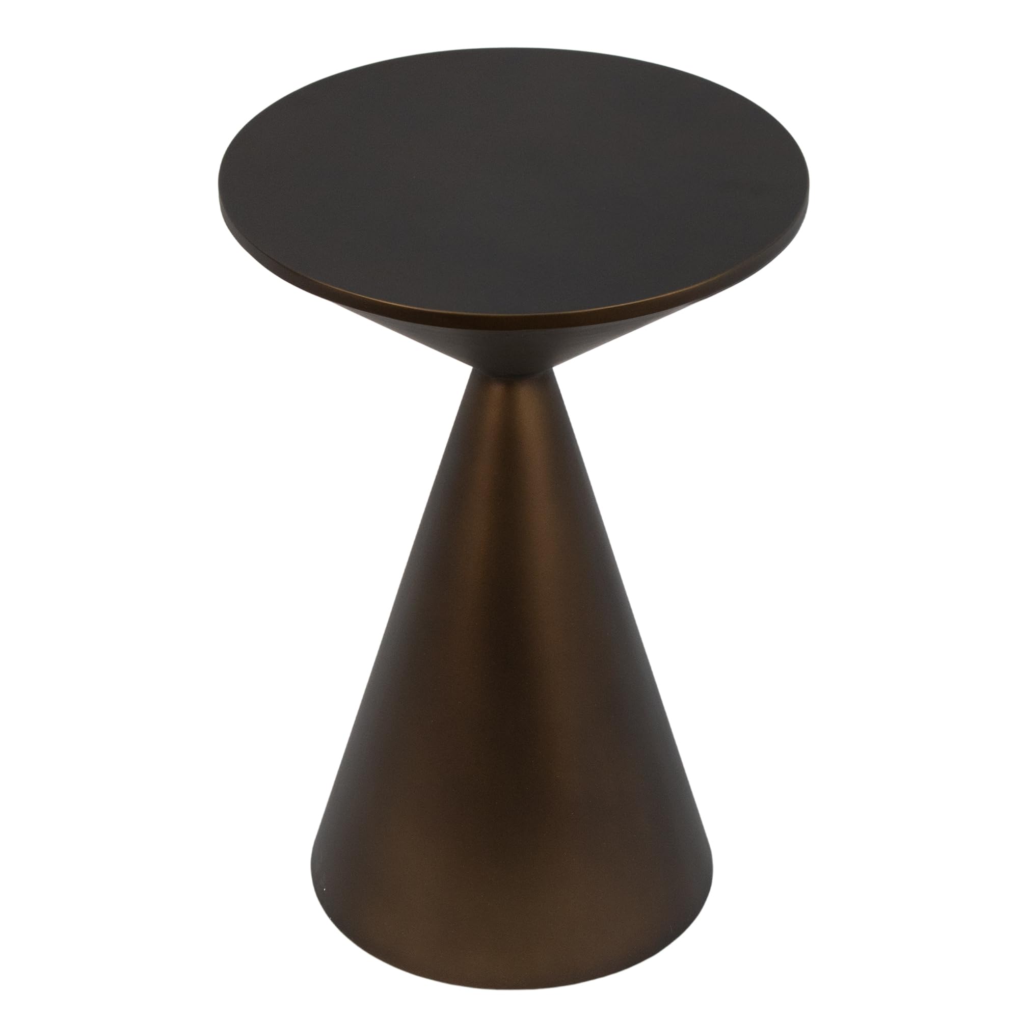Small Drink Table, Round Martini Table, Drum End Table Side Table