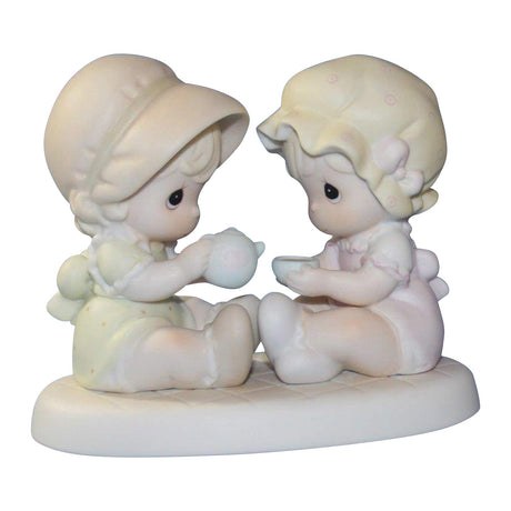 Friendship Figurine 'Little Moments' #306916 - White with Pink and Red Accents