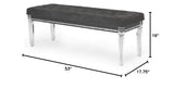 BELLAGIO Bench Only Only, Metallic Gray