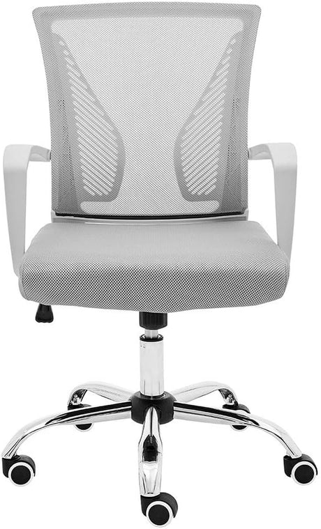 Zuna Mid-Back Office Task Chair - Ergonomic Back Supporting Mesh Back Desk Chair