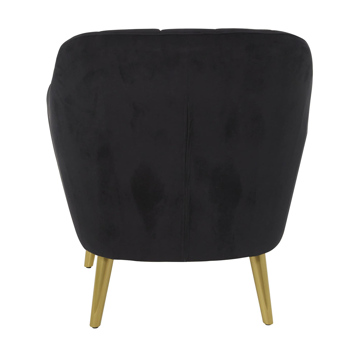 Deco 79 Polyester Living Room Accent Chair Side Chair, Corner Chair 30" x 28" x 32", Black