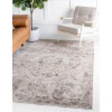 Unique Loom Portland Collection Area Rug - Astoria (6' 1" x 9' Rectangle, Beige/ Gray)