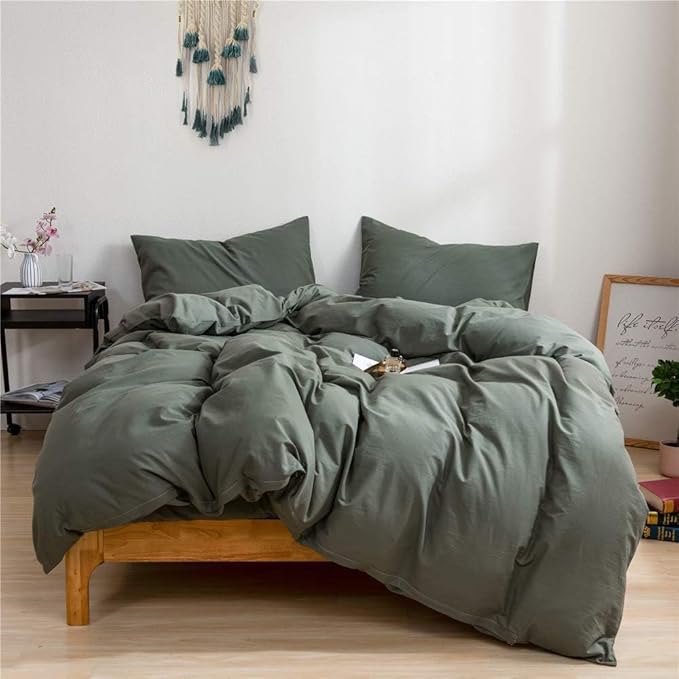 White Floral Duvet Cover King 100% Cotton Floral Printed Duvet Cover Set Botanical