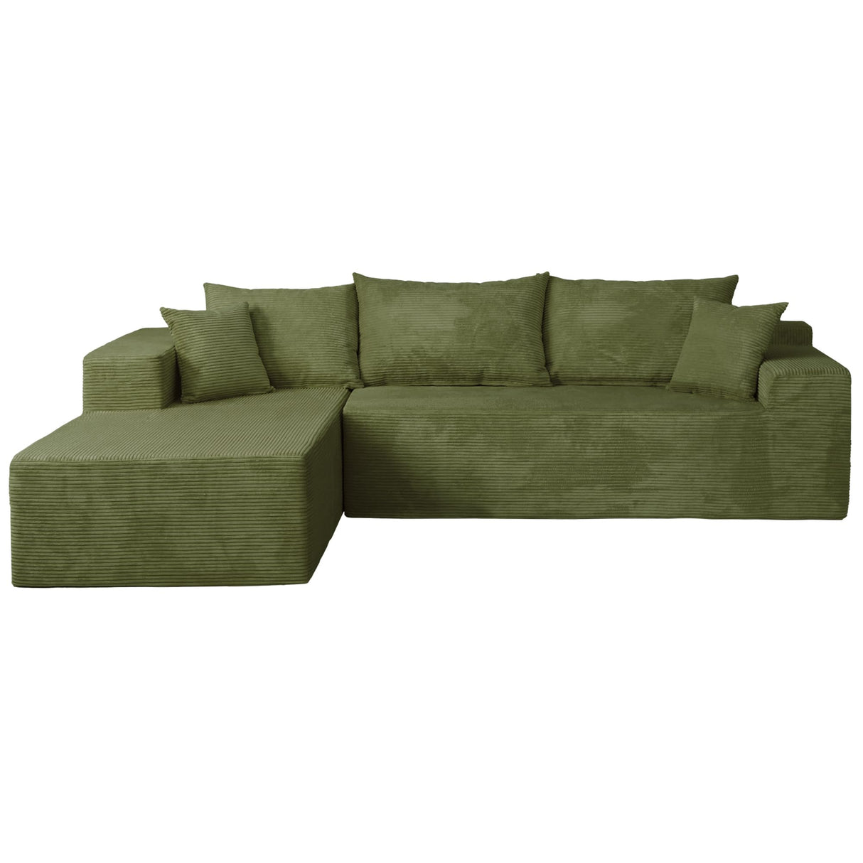 Cloud Sectional Couch with L-Shape Chaise,Modern Modular Sofa with Deep Seat